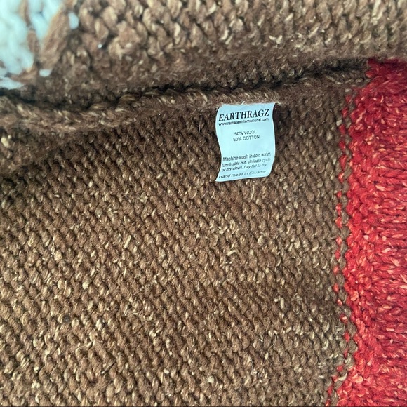 Kids Wool blend zip up horse sweater - Picture 5 of 11